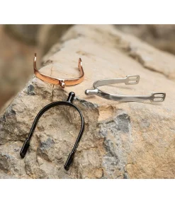 Éperons à bout rond Glossy Rose