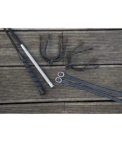 Éperons à bout rond Silicon Black