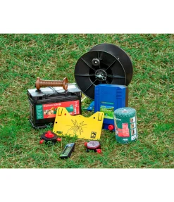 Plaquette de signalisation de clôture électrique