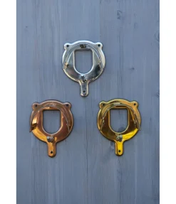 Porte-bridon métallique