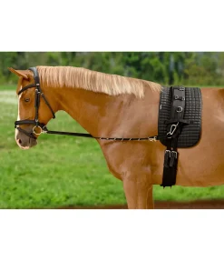 Rênes fixes en nylon avec anneaux