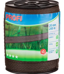 Ruban de clôture Top Line Plus, 200 m / 20 mm