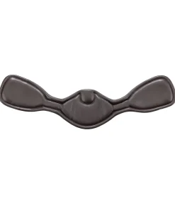 Sangle courte demi-lune en cuir doux