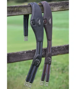 Sangle demi-lune en cuir doux