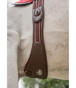 Sangle demi-lune en cuir doux