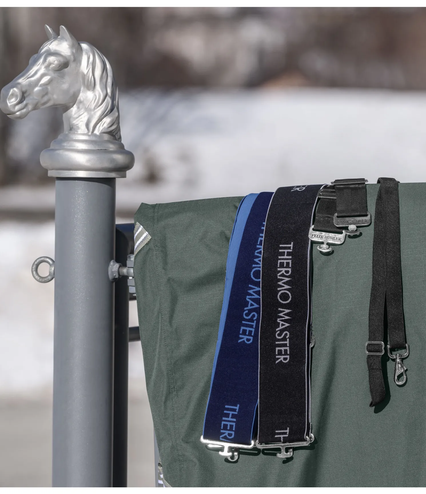 Sangle ventrale élastique