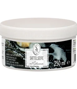 Savon pour selle avec éponge