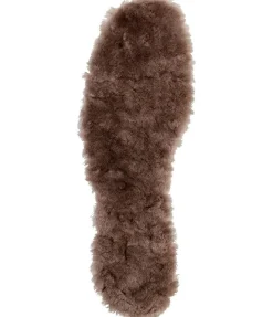 Semelles en véritable fourrure d'agneau