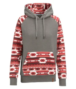 Sweat à capuche Ikat