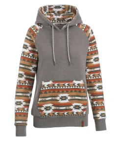Sweat à capuche Ikat