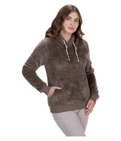 Sweat à capuche en polaire Teddy Bella