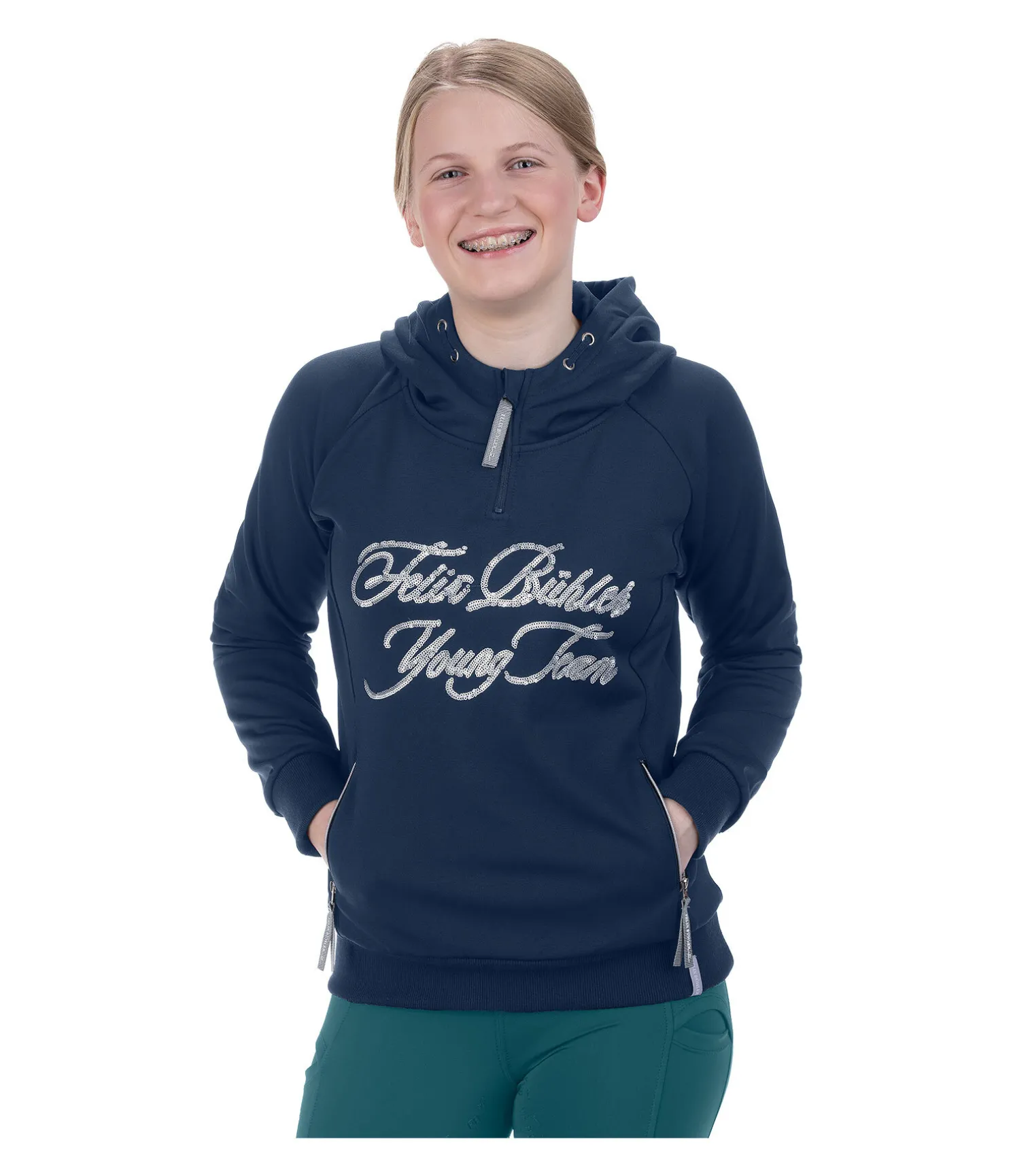 Sweat à capuche technique enfant Oletta