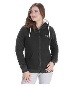Sweat zippé à capuche en polaire Teddy Kaja