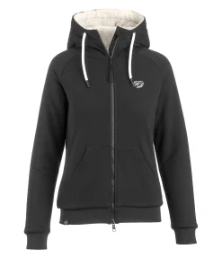 Sweat zippé à capuche en polaire Teddy Kaja