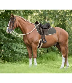 Tapis de selle en laine de mouton retourné Bernina