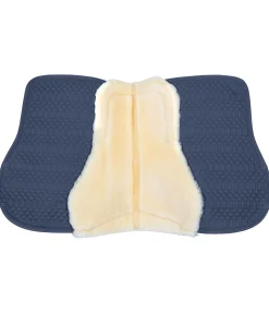 Tapis de selle en véritable fourrure d'agneau Queensland