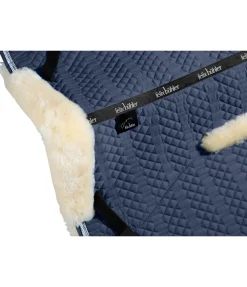 Tapis de selle en véritable fourrure d'agneau Queensland