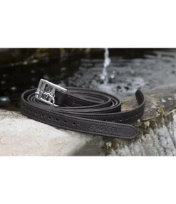 Étrivières en cuir souple