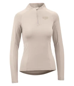 T-shirt technique à manches longues zippé Sofie