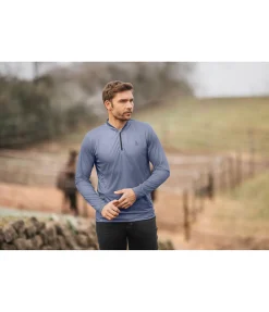 T-shirt technique à manches longues homme Rom