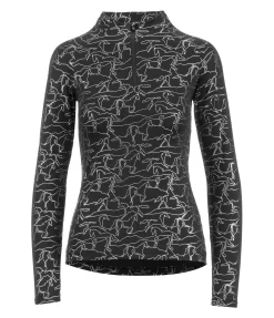 T-shirt technique à manches longues Anni