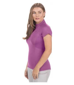 T-shirt technique à zip Lola