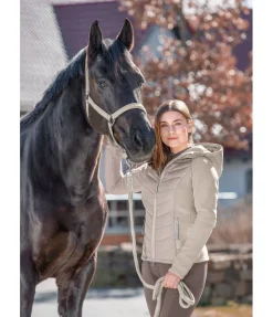 Veste bi-matière à capuche Elisa