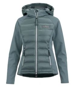 Veste bi-matière à capuche Jolie