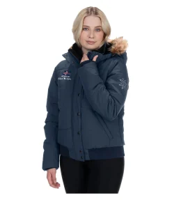 Veste d'équitation à capuche hiver Elgur