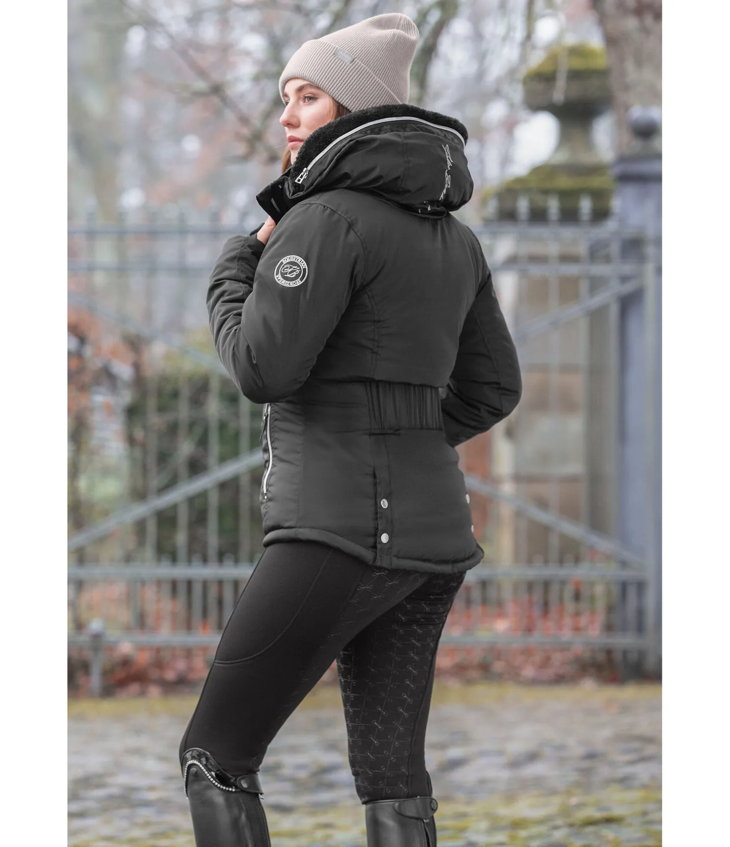 Veste d'équitation à capuche Lotta