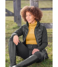 Veste d'équitation bi-matière Amelia