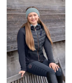 Veste d'équitation bi-matière enfant Belli II