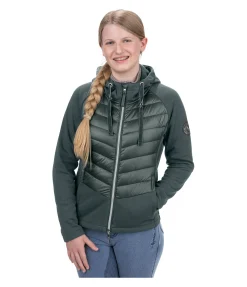 Veste d'équitation bi-matière enfant Bellia