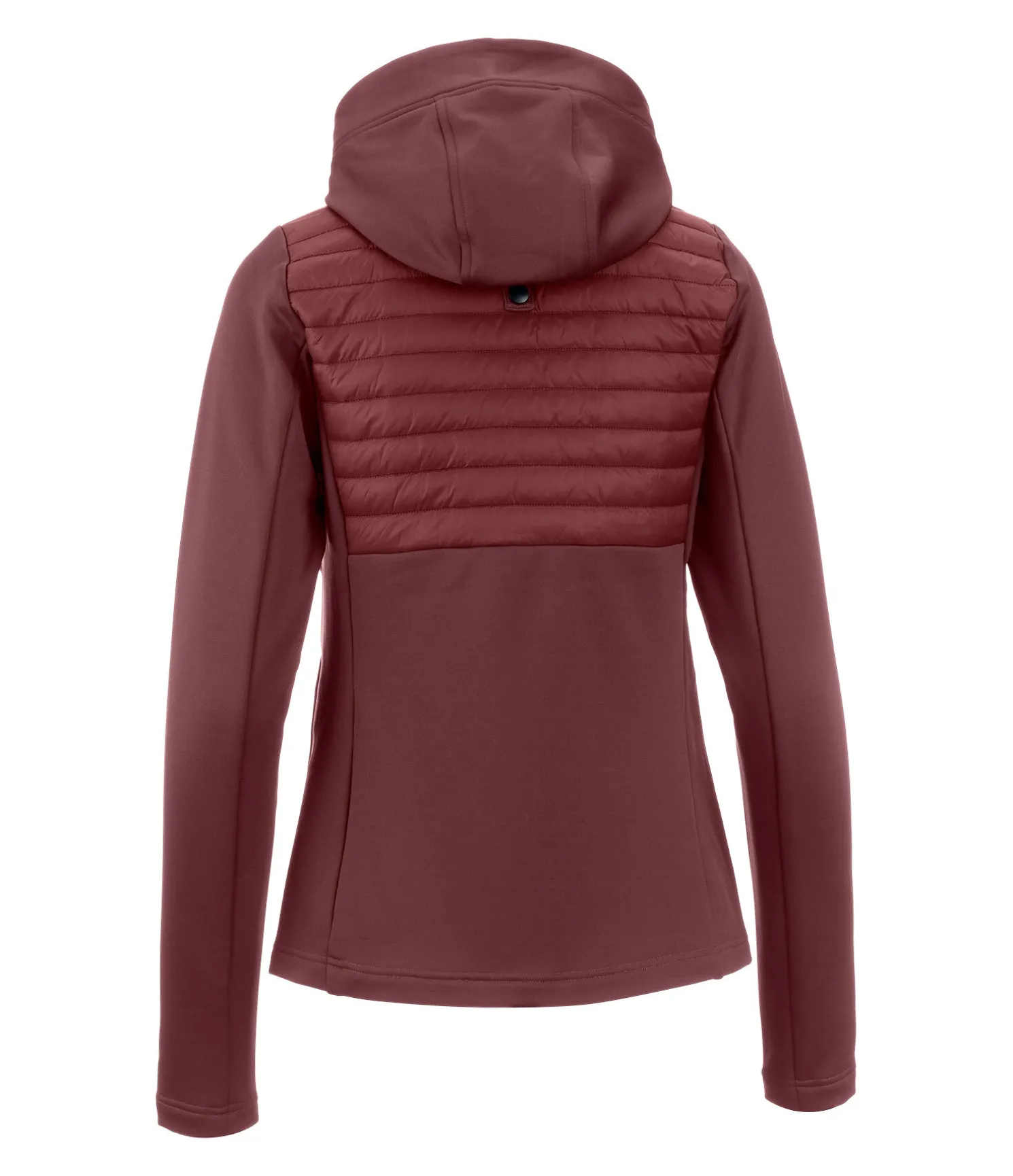 Veste d'équitation bi-matière à capuche Mara