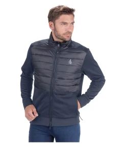 Veste d'équitation bi-matière homme Garland
