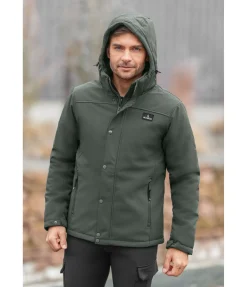 Veste d'équitation d'hiver softshell homme Bozeman