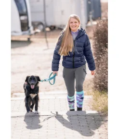 Veste d'équitation matelassée hiver enfant Fenna