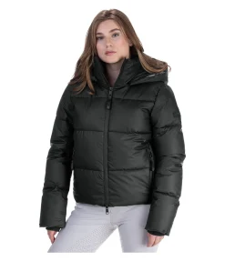 Veste d'équitation matelassée à capuche Corinne