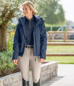 Veste d'équitation technique à capuche Hanne