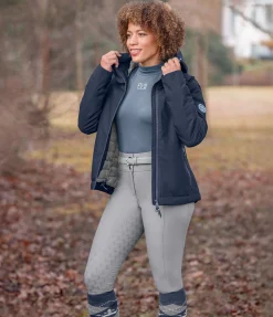 Veste d'équitation technique à capuche Emelie