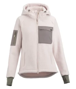 Veste en sherpa à capuche Rockies