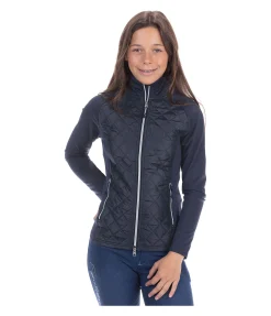 Veste matelassée bi-matière enfant Malina