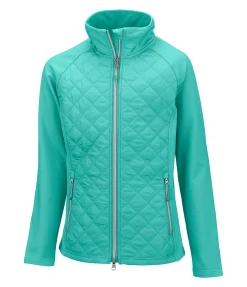 Veste matelassée bi-matière enfant Malina