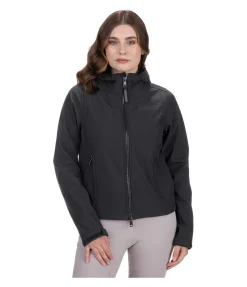 Veste softshell cropped à capuche Hanne