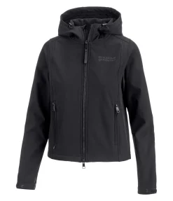 Veste softshell cropped à capuche Hanne